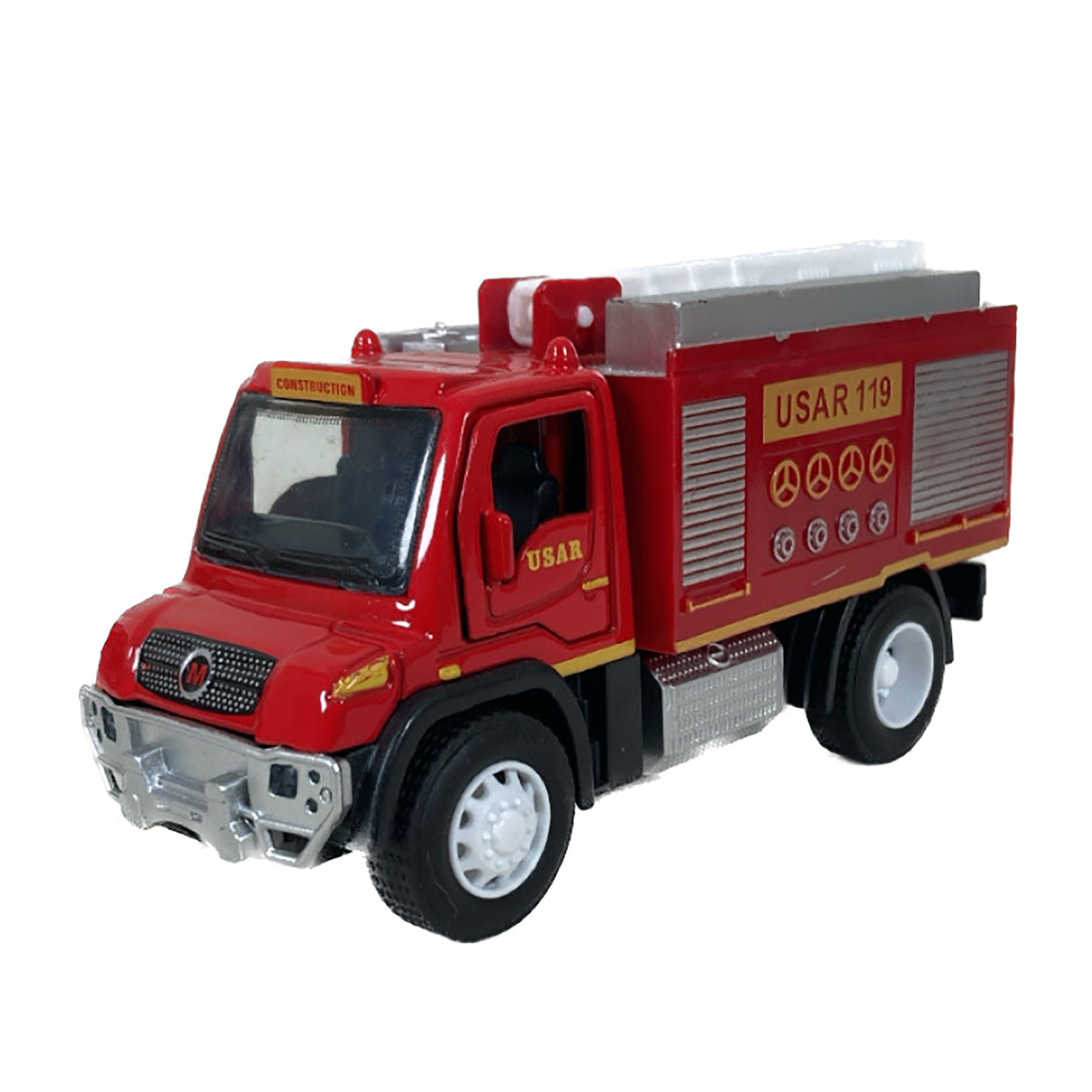 ماشین بازی مدل کامیونت آتشنشانی فلزی کد 62