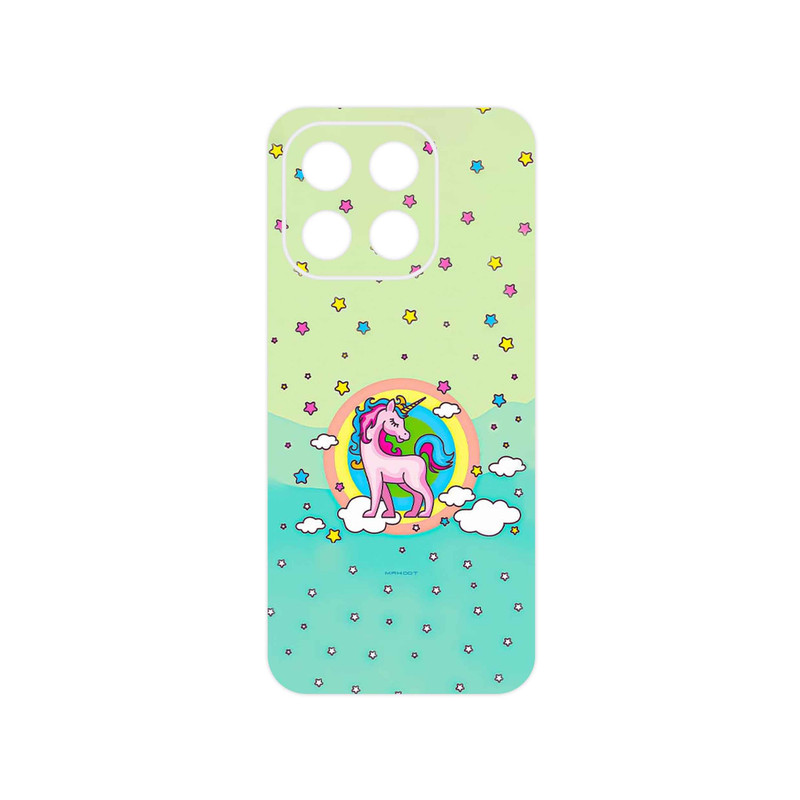 برچسب پوششی ماهوت مدل Rainbow unicorn adventure مناسب برای گوشی موبایل آنر X6c