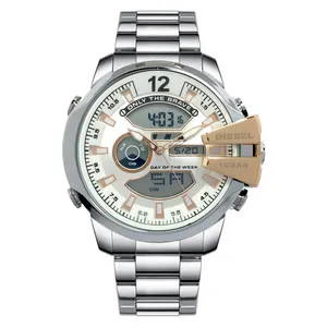 ساعت مچی عقربه‌ای مردانه مدل دیجیتال آنالوگ mi11