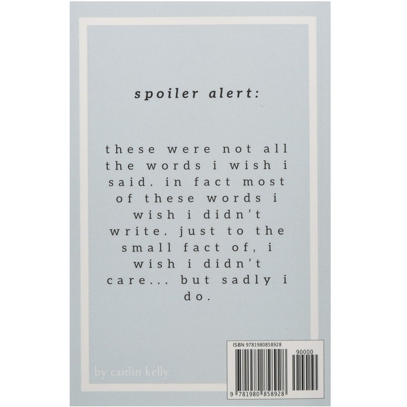 کتاب The Words I Wish I Said اثر caitlin kelly انتشارات Independently کتاب The Words I Wish I Said اثر caitlin kelly انتشارات Independently