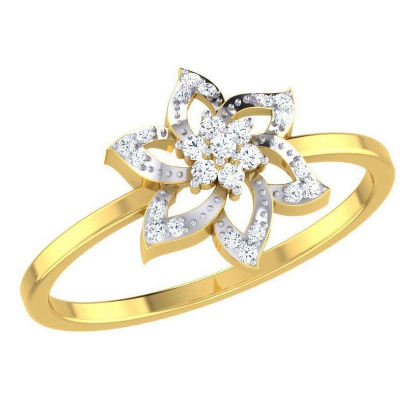 انگشتر نقره زنانه ژابیز کد 076