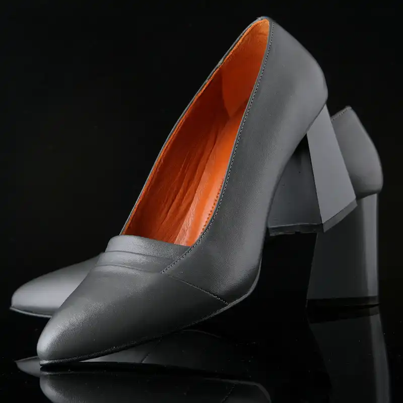 کفش زنانه چرم یلسان مدل تارا Tos-TRA-613-GN