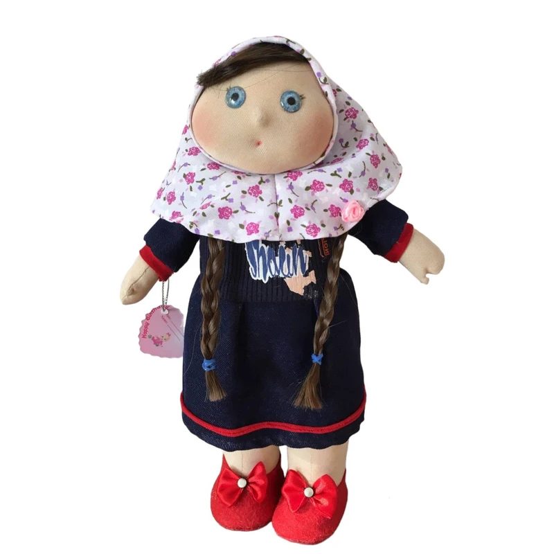 عروسک مدل خانم گل ارتفاع 27 سانتى متر 