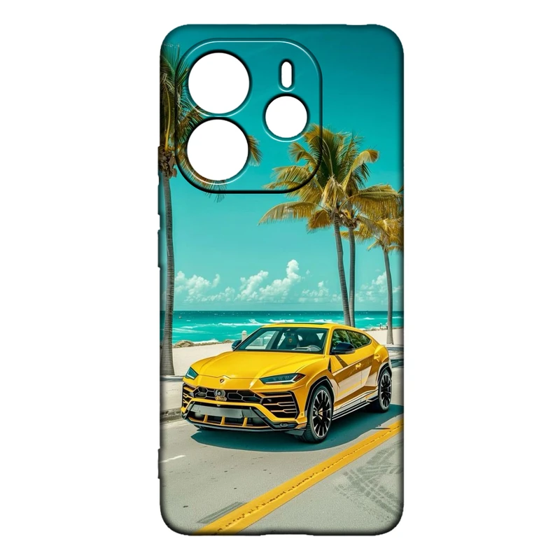 کاور طرح ماشین کد 205 مناسب برای گوشی موبایل شیائومی Redmi Note 14 4G