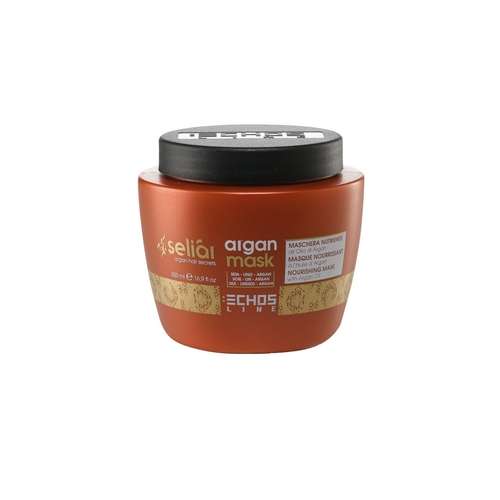 ماسک مو مغذی اچ اس لاین مدل Echos argan mask حجم 500 میلی لیتر