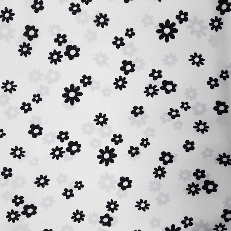 شومیز زنانه مدل سه دکمه طرح بابونه