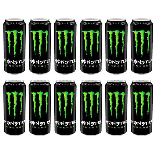 نوشیدنی انرژی زا مانستر - 500 میلی لیتر بسته 12 عددی