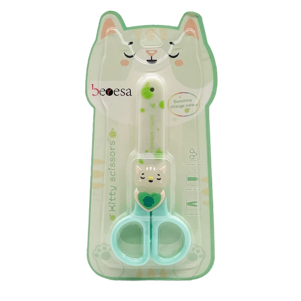 قیچی مدل گربه شب رنگ