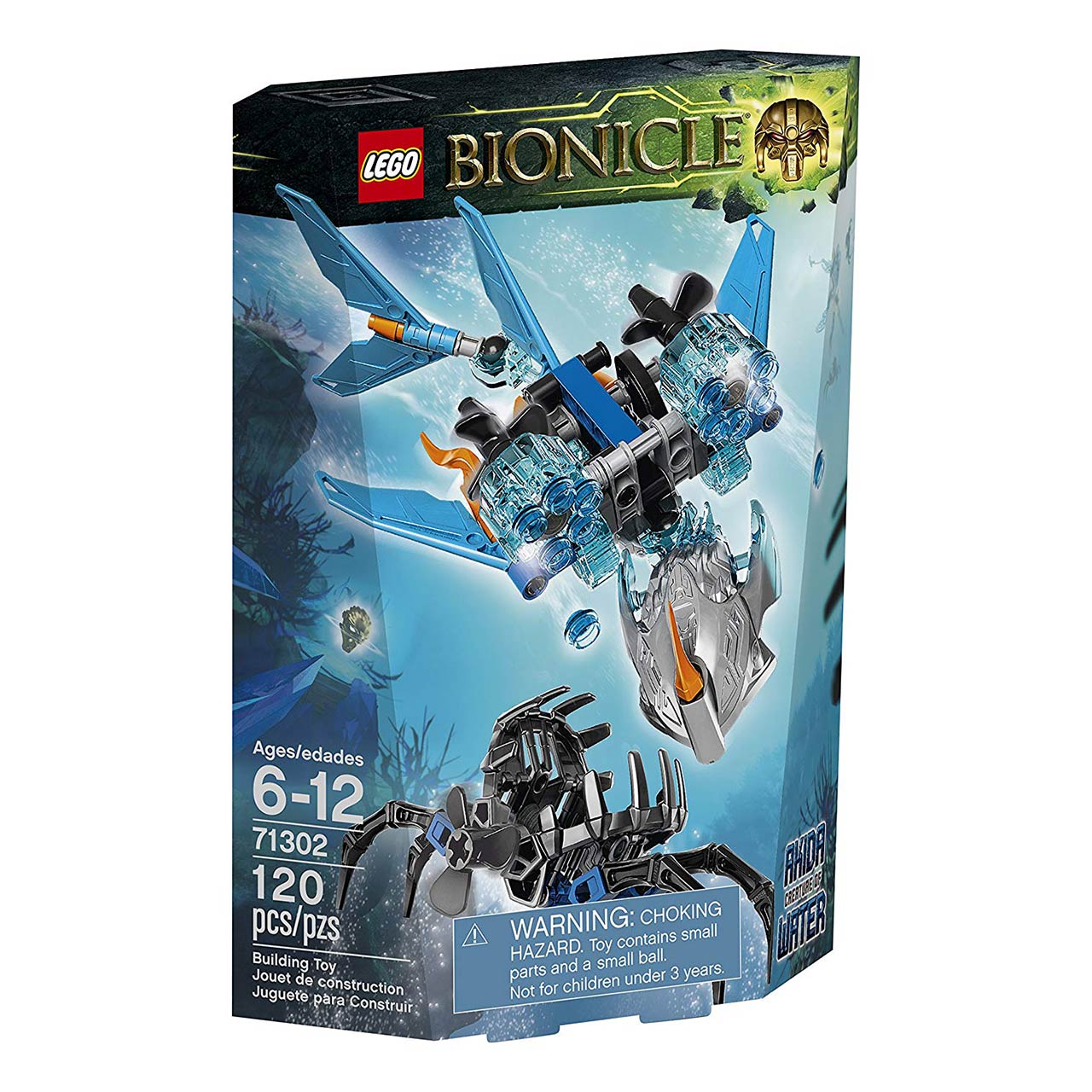لگو سری Bionicle مدل  Akida Creature Of Water 71302