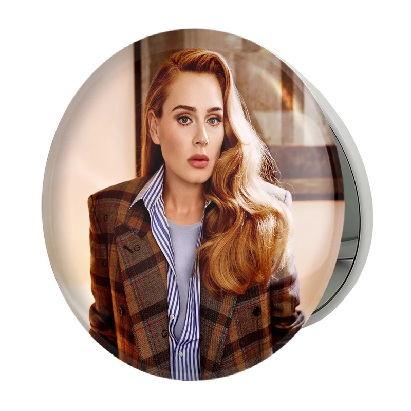 آینه جیبی خندالو طرح ادل Adele مدل تاشو کد 18994 