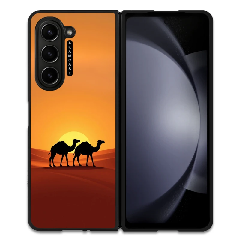 کاور آکام مدل AMC-WSGZFOLD5-DESERT-13 مناسب برای گوشی موبایل سامسونگ Galaxy Z Fold 5
