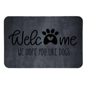 پادری طرح welcome کد 9538 سایز 110x80سانتی متر