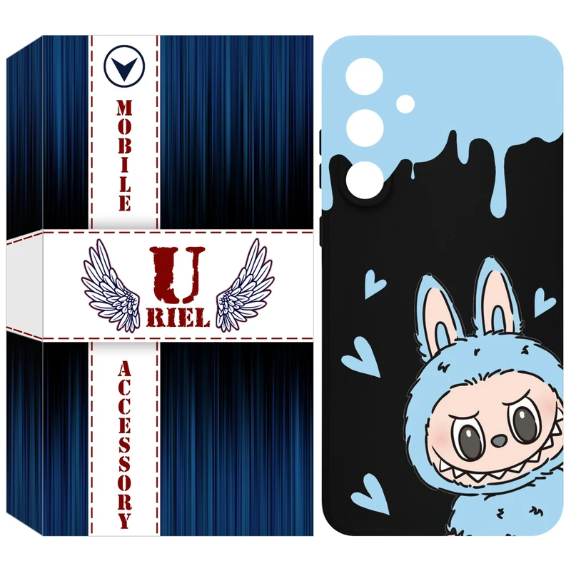 کاور یوریل مدل KSH کد 131 طرح لبوبو Labubu مناسب برای گوشی  موبایل سامسونگ Galaxy S25 FE