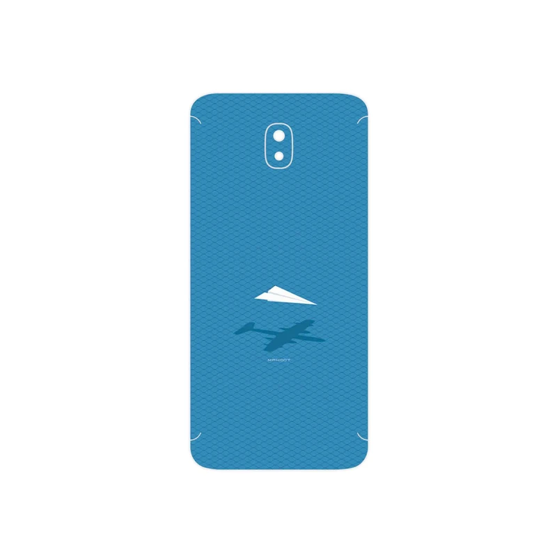 برچسب پوششی ماهوت مدل Minimal Paper Airplane مناسب برای گوشی موبایل سامسونگ Galaxy J7 Pro