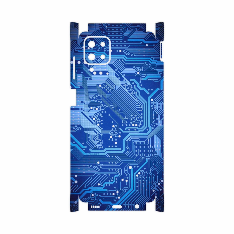 برچسب پوششی ماهوت مدل Blue Printed Circuit Board-FullSkin مناسب برای گوشی موبایل سامسونگ Galaxy A12