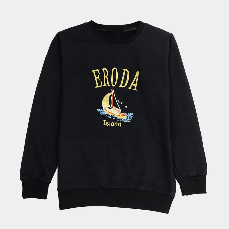 سویشرت زنانه مدل ایسلند رنگ مشکی