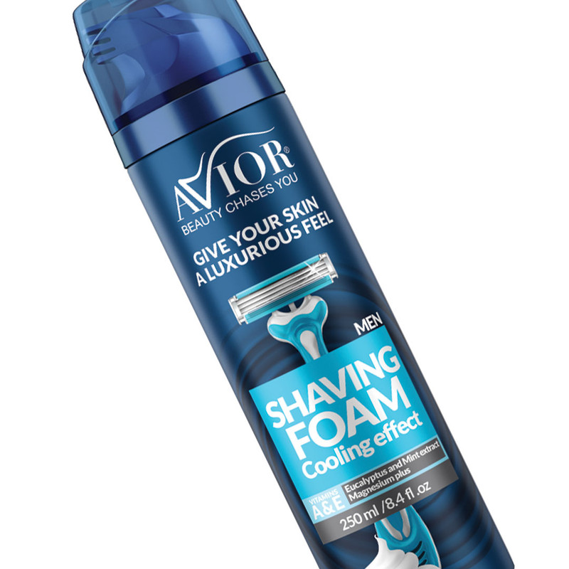 فوم اصلاح اویور مدل cooling effect حجم 250 میلی لیتر