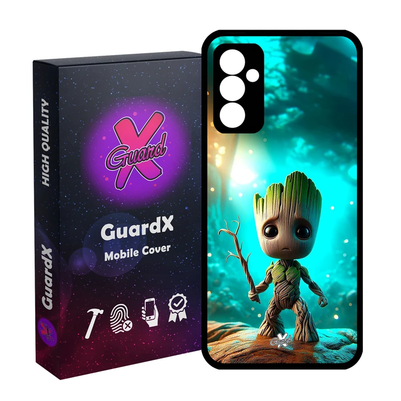 کاور گارد ایکس طرح گروت مدل Glass10698 مناسب برای گوشی موبایل سامسونگ Galaxy A54 / A54 5G