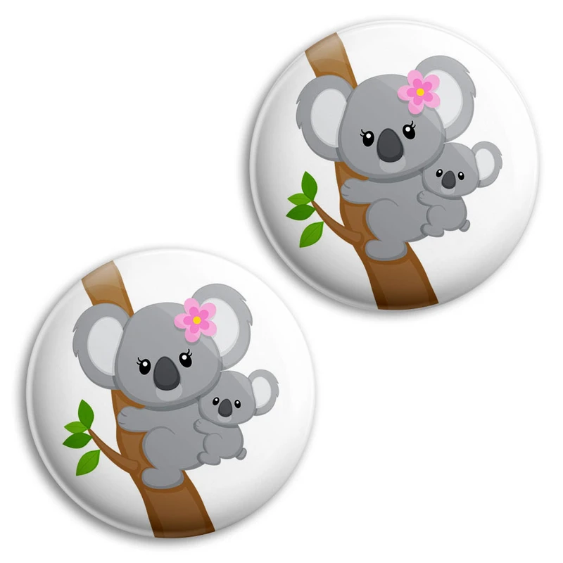 مگنت پرمانه طرح cute کد pmag2.26672 مجموعه 2 عددی