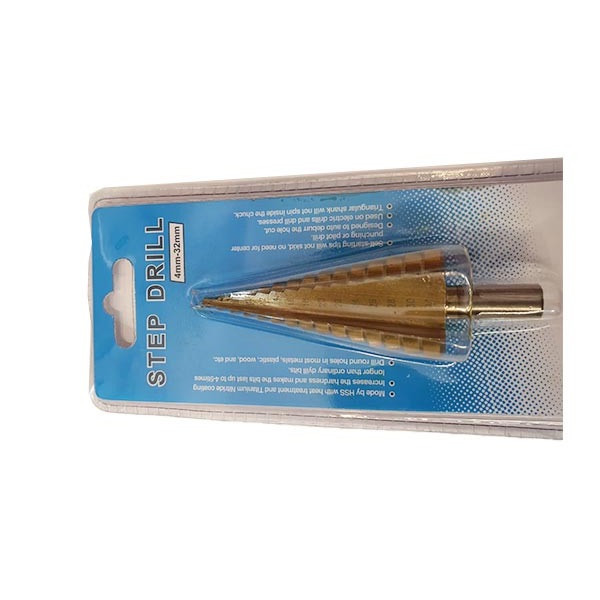مته کاجی پله ای مدل 4mm-32mm