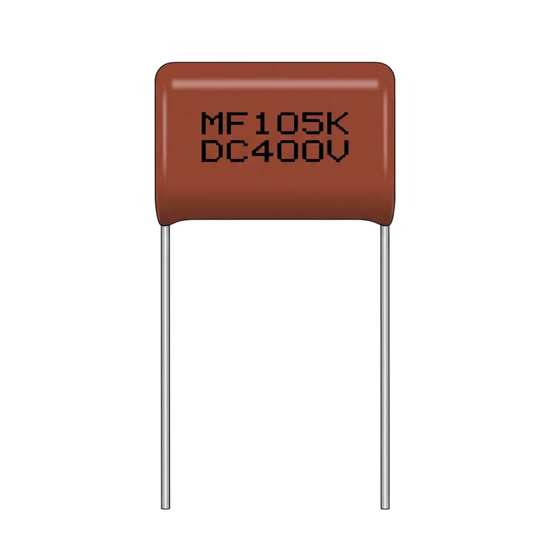 خازن 1میکرو فاراد 400 ولت مدل MF105/400V بسته 6 عددی