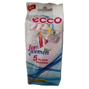 خودتراش اكوو مدل 5 لبه بسته 4 عددی