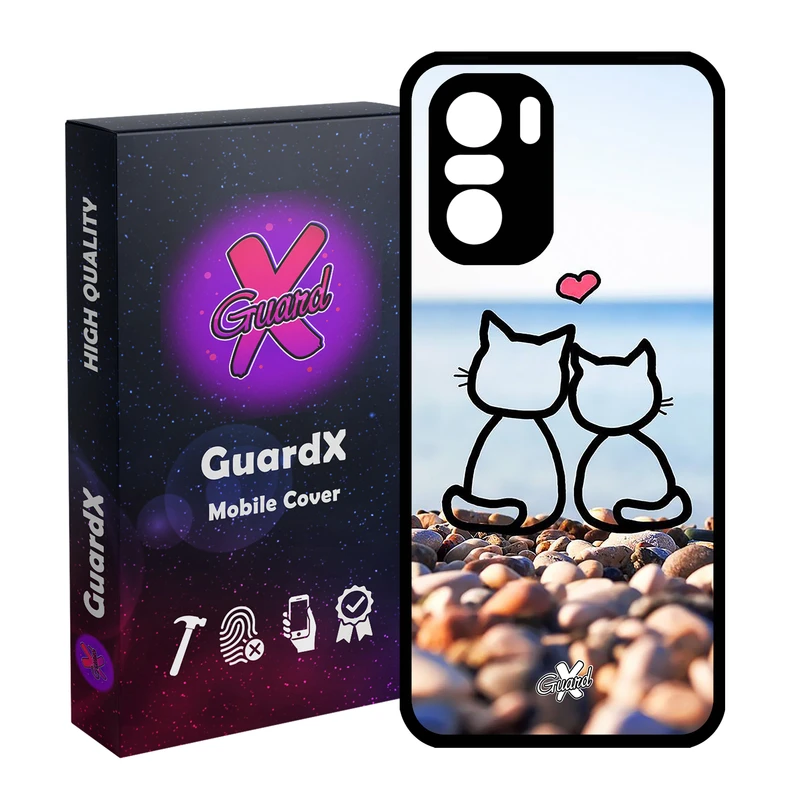 کاور گارد ایکس طرح Love مدل Glass10016 مناسب برای گوشی موبایل شیائومی Poco F3/MI 11X/MI 11X Pro/Redmi K40/K40 Pro