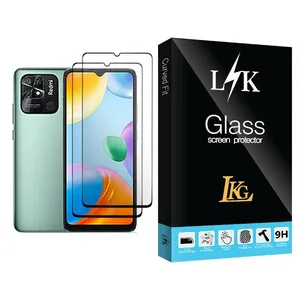 LKG LK Glass MIX002 Screen Protector For Xiaomi Redmi 10C Pack Of 2