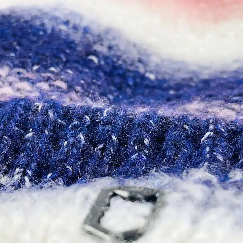 ست کلاه و شال گردن و دستکش بچگانه تارتن مدل 67009 رنگ بنفش