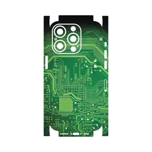 MAHOOT Green_Printed_Circuit_Board-FullSkin Cover Sticker for Apple iPhone 14 Pro