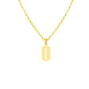 گردنبند نقره زنانه هایکا مدل تیغ کد n.ha2-10