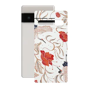 Remax cover sticker Leth model flower design suitable for Google Pixel 6 Pro mobile phone