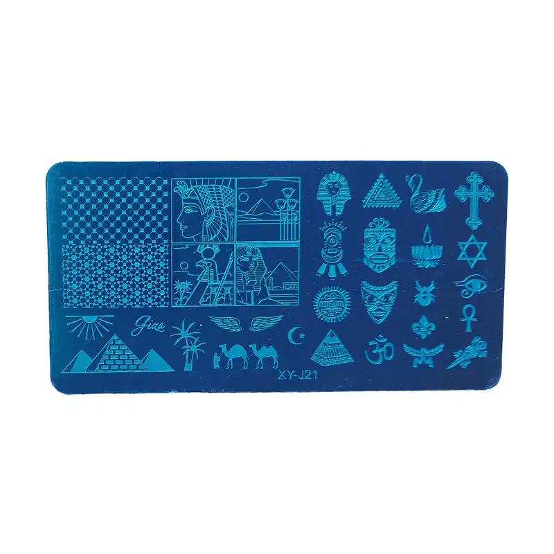 شابلون طراحی ناخن مدل XY-J21