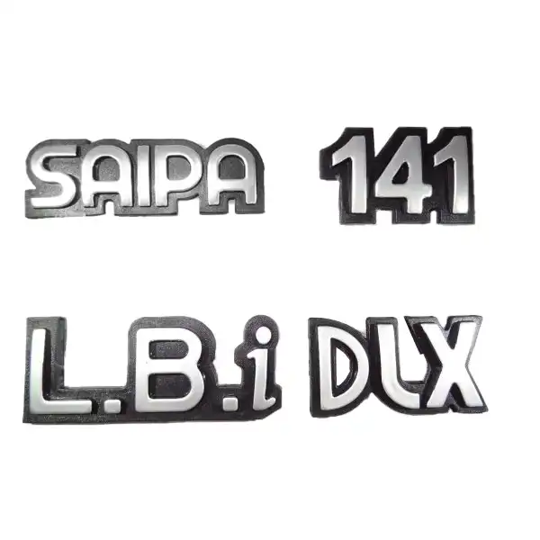 آرم صندوق عقب خودرو قطعه سازان کبیر مدل ARM-141-1052 مناسب برای پراید 141 مجموعه 4 عددی