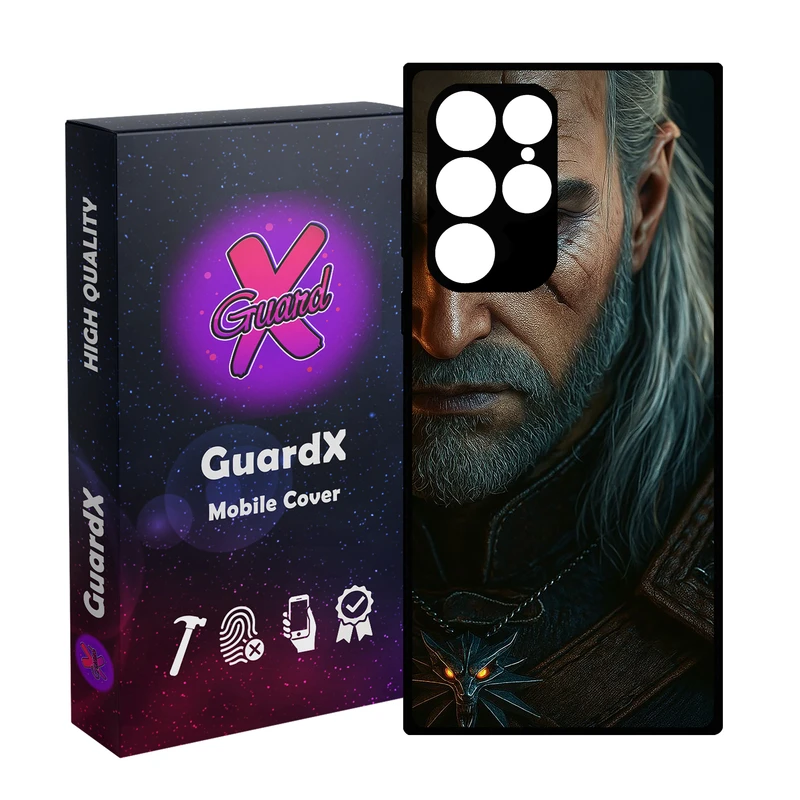 کاور گارد ایکس طرح Witcher مدل 10963 مناسب برای گوشی موبایل سامسونگ Galaxy S23 Ultra