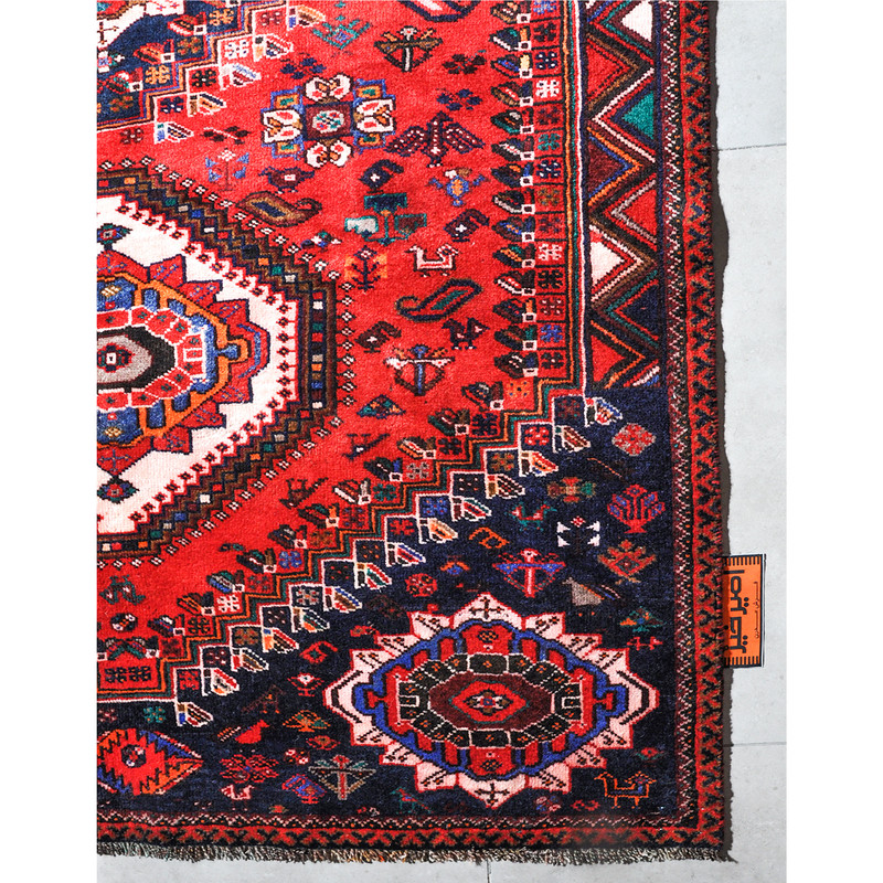 فرش دستبافت چهار متری امیرخیز مدل ایلیاتی کد 110100