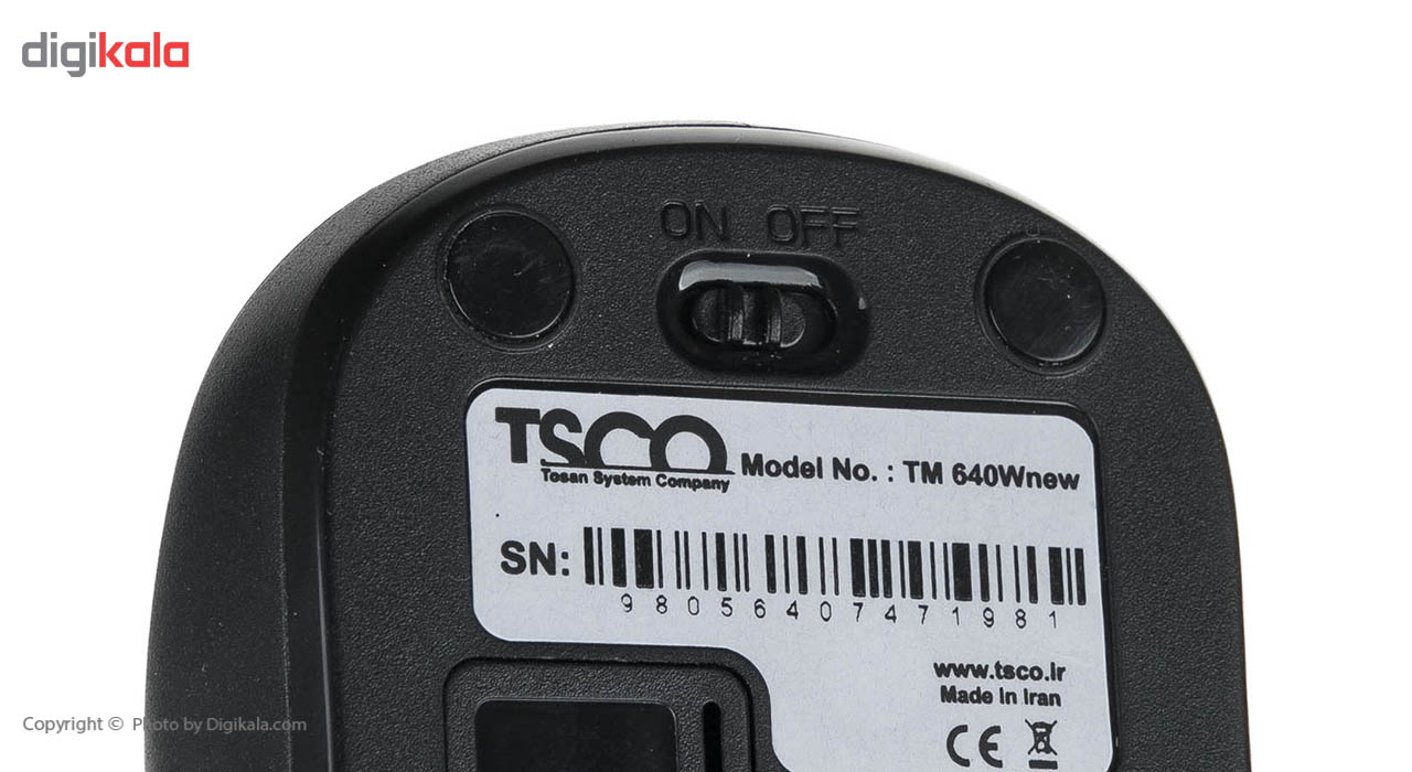 ماوس تسکو مدل TM 640W New