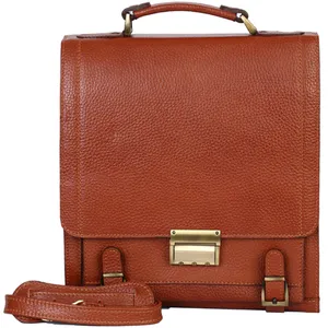 کیف اداری ایستاده رویال چرم کدW7-Brown