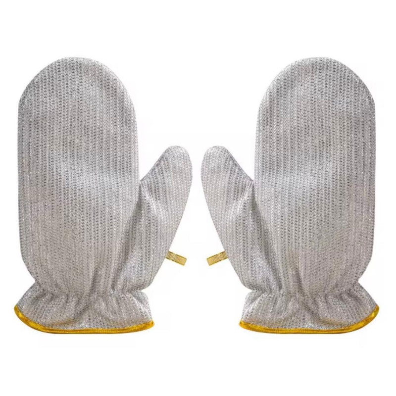 دستکش نظافت مدل اسکاچی توری کد 8897