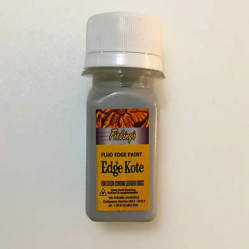 رنگ طوسی لبه چرم ادج کوت مدل EK-Grey-20 حجم 20 میلی لیتر