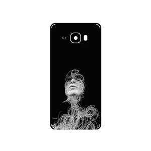 MAHOOT Strings Digital Art 2 Cover Sticker for Samsung Galaxy C7