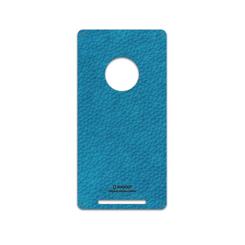 برچسب پوششی ماهوت مدل Blue-Leather مناسب برای گوشی موبایل نوکیا Lumia 830