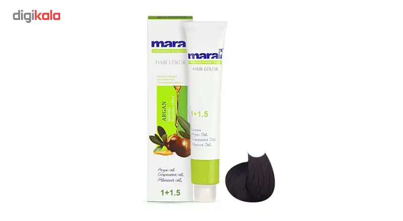 رنگ مو مارال سری طبیعی مدل مشکی شماره 1.0