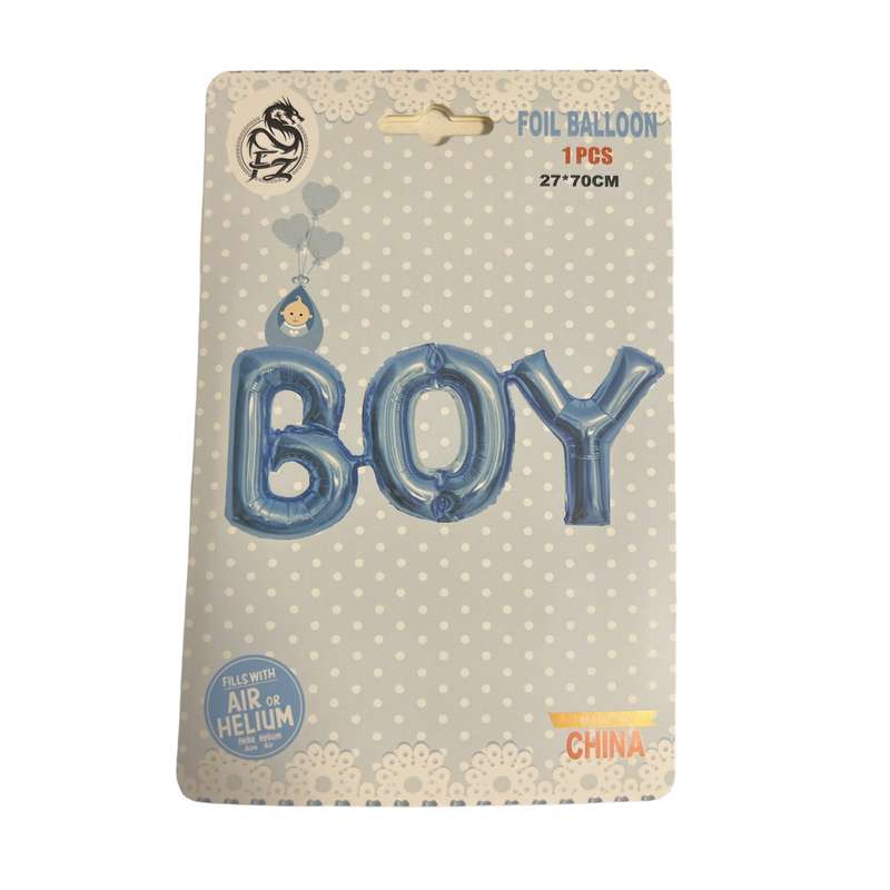 بادکنک فویلی اف زد مدل بوی کد BOY01
