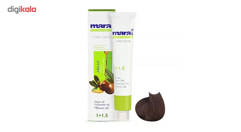 رنگ مو مارال سری طبیعی مدل قهوه ای متوسط شماره 4.0
