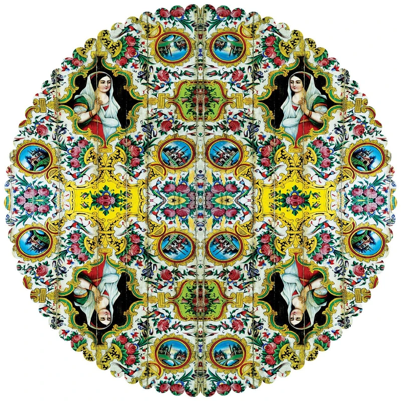 رومیزی رنس مدل T2-42020 سایز 90x95 سانتی متر