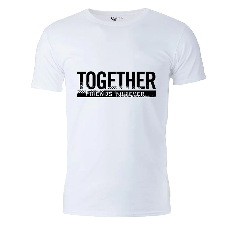 تی شرت آستین کوتاه مردانه مدل together