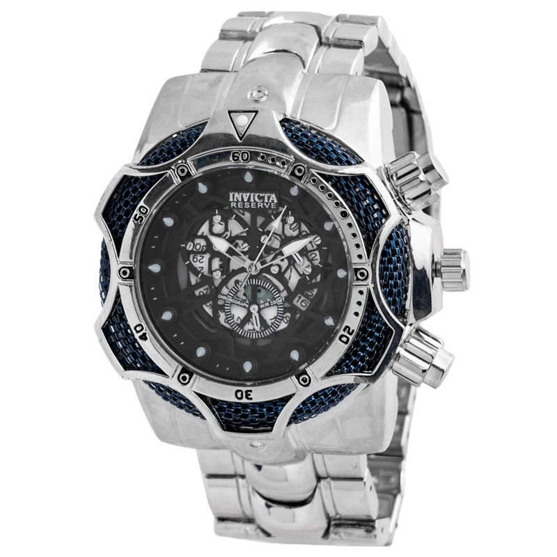 ساعت مچی عقربه‌ای مردانه مدل تک موتوره صفحه اسکلتون بند فلزی کد 2