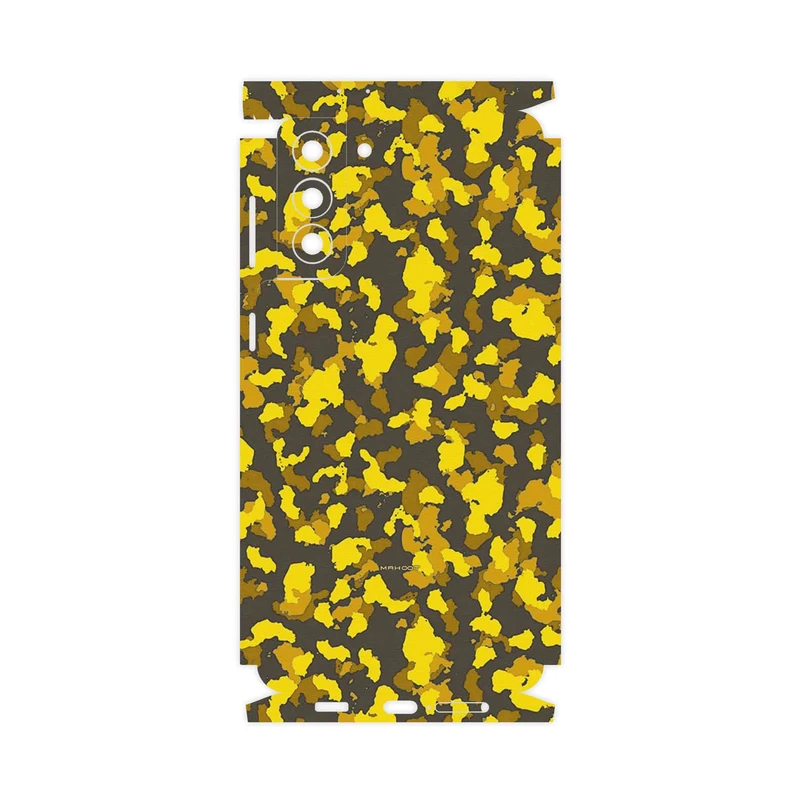 برچسب پوششی ماهوت مدل Yellow Infantry Army-FullSkin مناسب برای گوشی موبایل سامسونگ Galaxy S21 Plus 5G