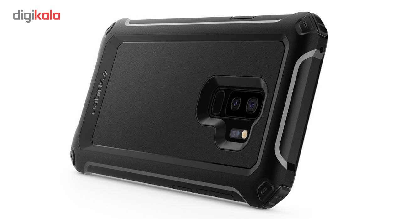 کاور اسپیگن مدل Pro Guard مناسب برای گوشی موبایل سامسونگ S9 plus به همراه محافظ صفحه نمایش